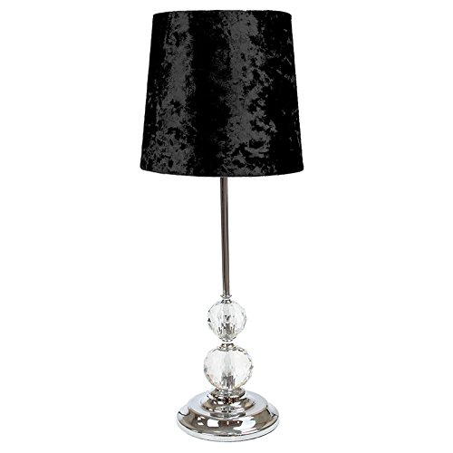 luxe crystal table lamp