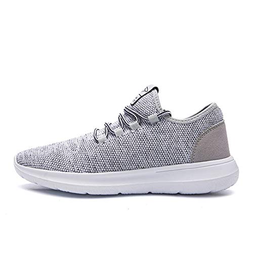 Srenket Mens Casual Athletic Sneakers Comfortable Running Shoes Light Tennis Zapatos Footwear for Men Walking Workout Gray45 - Thumbnail 2