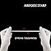 Anti-Lost Strap for Air Pods Wireless Earphones, Length 70 cm White+Black