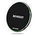 Wireless Charger, Benefast Ultra-Slim Fast Charging Pad with Cable,7.5W For Apple iPhone X/8/8 Plus, 10W For Samsung S6/S7/S8/S9 Edge + Note 5/8, 5W for All Qi enabled Phones