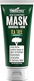 Clarifying Mud Mask with Dead Sea Minerals, Activated Charcoal & Tea Tree, Acne & Blackhead Control for Face & Body, Natural Unclog Pore Reducer, Controls Oil & Purify Skin
