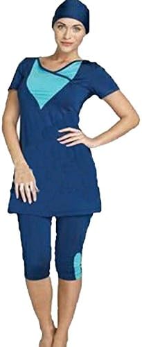 2015 Girl Muslim Islamic Full Cover Swimwear Beach Wear Costumes XS-XXXL