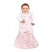 Halo SleepSack Swaddle,100% Cotton, Butterfly Scribble, Pink, Small