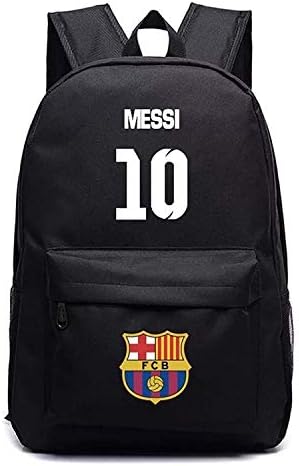Messi Fans Backpack Barcelona Backpack Outdoor School Travel