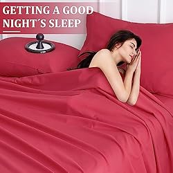 Soft Breathable Full Sheet Set - Luxury Brushed Bed