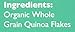 One 12 oz Ancient Harvest Quinoa Flakes