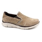Skechers Sport Equalizer-Mind Game Men's Slip On 13 2E US Brown-Natural