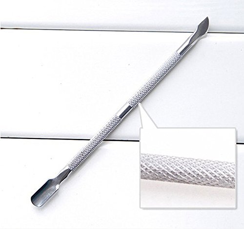 Lautechco® 3pcs Stainless Steel Cuticle Pusher Nail Pusher Manicure Trimmer Cuticle Remover Metal Cuticle Trimmer Nail Cuticle Pusher (Type D) - Thumbnail 3