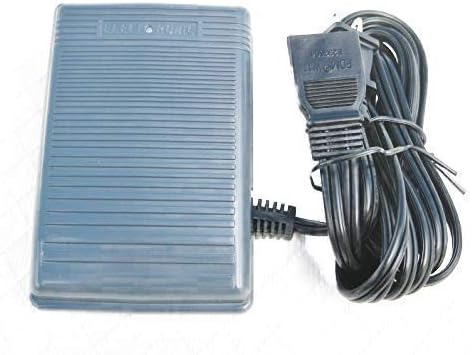 BlueArrowExpress Foot Control for Bernette 12, 15, 46, 55, 56, 65, 66, Bernette Funlock 003, 004, 004D, 007D, Elna 604E, 614DE, 624DSE, 704-DEX, F4, L-4DE, PRO 4D, L-5
