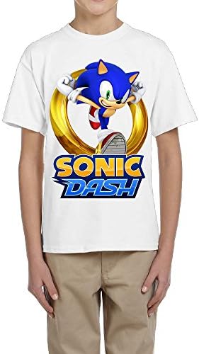ZHEN Kids Sonic The Hedgehog Sonic Dash T-Shirt