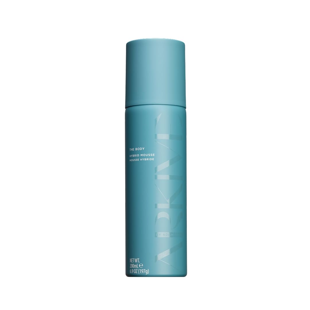 ARKIVE The Body Hybrid Mousse 200ml – Feather-Light Cream Mousse for Flexible Hold, Natural Volume, Glossy Shine & Bouncy Body – With Baobab Protein & Conditioning Polymer