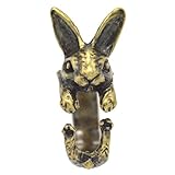 Vintage Handmade Bunny Rabbit Animal Wrap Rings Gift for Women and Girls Fashion Jewelry (Antique Bronze)