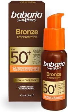 Protetor solar Glow BB SPF50+ com cor 40 ml – Protetor Solar 50 Uniformiza o tom de pele e protege | Exossomas de Aloe, Ácido Hialurónico e Vitamina C