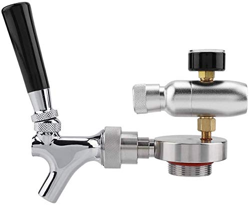 AIOXY-Beer-Spear-Wasserhahn-CO2-Injektor-Spears-Wasserhahn-Edelstahl-Bierspender-Wasserhahn-Spender-Kit-fr-2-l36-l4-l-Mini-Fass-Bierzuchtler
