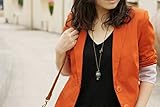 NIANPU Vintage Globe Pendant Necklace