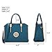Dasein Frame Tote Top Handle Handbags Designer Satchel Leather Briefcase Shoulder Bags Purses