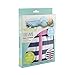Woombie Original Nursery Swaddling Blanket - for Babies up to 6 Months (Navy Stripe, 14-19 lbs)