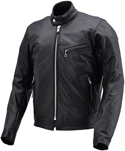 デイトナ バイク用 レザー ジャケット Lサイズ メンズ ブラック 春秋冬 シングルライダースジャケット Dl 001