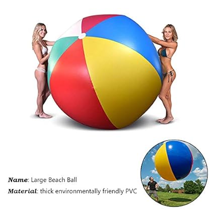 Súper Gran Gigante Pelota de Playa Inflable Playa Jugar Deporte ...