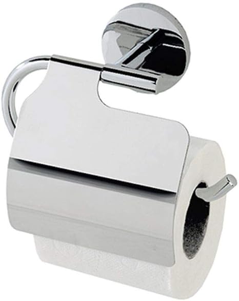 Feridras Toilettenpapierhalter Einzelrolle – Chrom, Maße 7 X 17,5 X 17 Cm, Einfach Zu Montieren