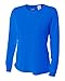A4 Women’s Cooling Performance Crew Long Sleeve | Moisture-Wicking