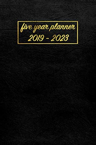 Five Year Planner 2019 - 2023: My Pocket Planner and Monthly Planner for a 5 Year Plan | Monthly Schedule Organizer, Agenda Planner and Appointment Notebook | 60 Month Calendar with Federal Holidays