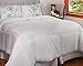 Queen Duvet Insert - All Season Queen Quilted Comforter with Corner Tabs- Duvet Comforter Hypoallergenic, Plush Siliconized Fiberfill - Down Alternative Comforter - Machine Washable