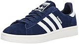 adidas Originals Men's Campus Sneakers, Dark Blue/White/Chalk White, (8 M US)