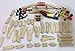 Deluxe Wooden Train Set - Compatible with All Major Brands Including Thomas Railway System - by Kids Destiny