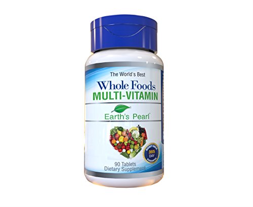 Whole Foods Multivitamin with Probiotics & Digestive Enzymes - For Women and Men - Nutrient Rich Herbs, Fruits, Vegetables & 30 Vitamins and Minerals - 90 Count - Earth's Pearl Probiotics