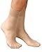 All Nylon Ankle High, Nude, 12-pk
