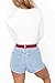 Sunfury Womens Turtleneck Long Sleeve Plain Snap Crotch Bodysuit Stretchy Rompers