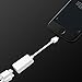 iPhone 7 Adapter & Splitter, Dual Lightning Headphone Audio & Charge Adapter for iPhone 7 / 7 Plus, Compatible for iOS10.3 With Music Control and Phone Communication