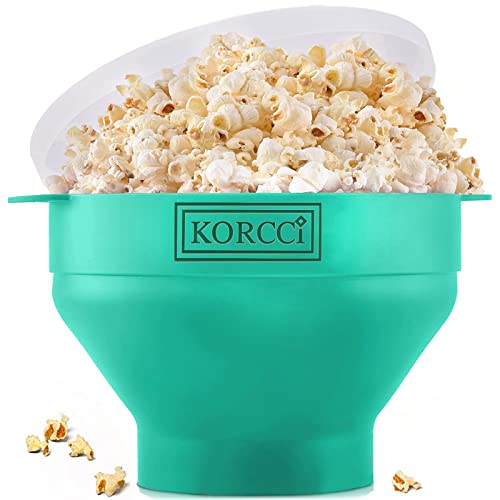 The Original Korcci Microwaveable Silicone Popcorn Popper, BPA Free