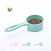 Super Design SUPERDESIGN Food Scoop Dog Cat Food Scoop Ice Scoop Flour scoop Candy scoops Dry Measuring Cup Plastic Scoop for Canisters and Freezer 1/2 Cup Food Grade Melamine YELLOW
