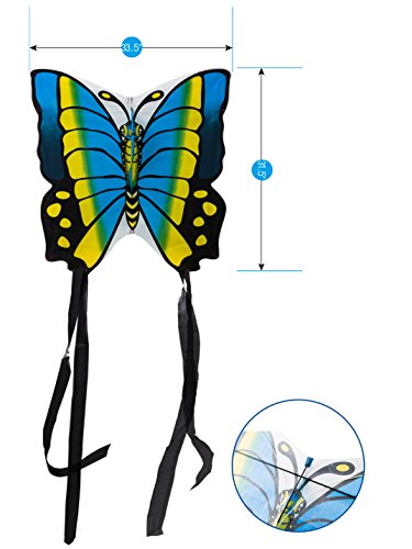 Butterfly Twins Kites with 2 Spools and string - Thumbnail 2