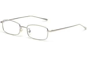 Rectangle Eyeglasses Optical Men Metal Small Frame Glasses Frame Women Unisex