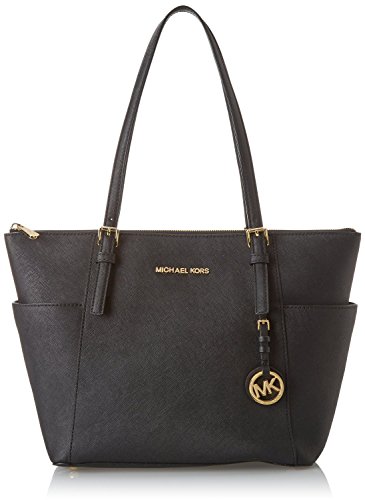 MICHAEL Michael Kors Jet Set Top-Zip Tote (One size, Black)