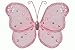 The Butterfly Grove Adelaide Butterfly Decoration 3D Hanging Mesh Nylon Decor, Carnation Pink, 5