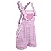 Littleforbig Short Overalls Shortalls - Babydoll Overalls Pink