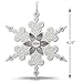 Hallmark Keepsake Christmas Ornament 2018 Year Dated, Snowflake, Porcelain
