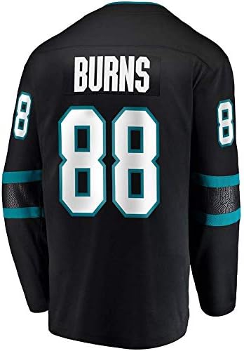 Men's/Women's/Youth_Brent_Burns_#88_Black_Sportswears_Training_Hockey_Jersey S-XXXL