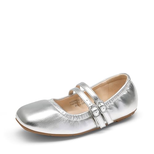 DREAM PAIRS Girls Dress Shoes Ballet Mary Jane Shoes for Wedding Party