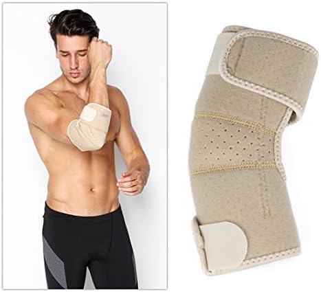 Ynport Aolikes Elbow Support,Adjustable Wrap for Injury Recovery,Tennis Golfers Elbow Brace Wrap Arm Support Strap Band,Brace For Arm Protection,Weightlifting,Powerlifting,Gym,Running,Bodybuilding