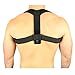 Posture Corrector by Vive - Upper Back, Clavicle & Shoulder Support Brace - Thoracic Kyphosis - Men & Women - Device Improves Poor, Bad, Stooped, Forward Head & Neck Alignment (Medium)