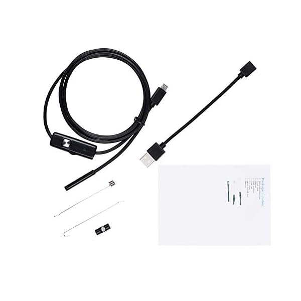 7 mm 2 in 1 USB Endoskopkamera Inspektion Kamera Borescope IP67 Wasserdicht für Android Phone Tablet PC Gerät,2M – Bild 7