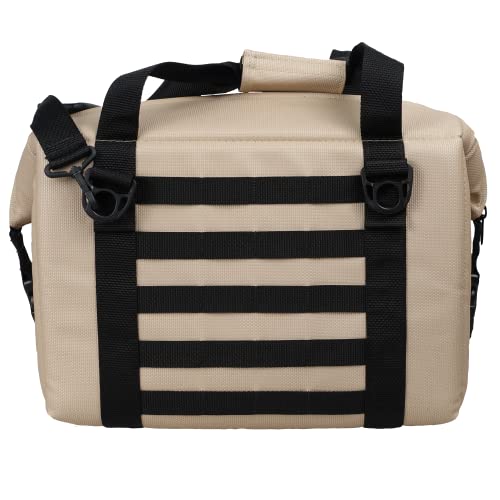 Bison Cooler Can XD Series SOFTPAK Ice Chest Bag (12 CAN, Quicksand