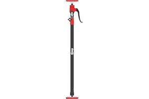 XINQIAO Cabinet Jacks for Installing Cabinets, Heavy Duty Third Hand Tools Adjustable Support Pole from 49.2 in to 114.2 in, 1 PC