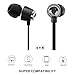 In-Ear Headphones with Microphone, Bili-Fox Sports Bass Wired Earbuds Universal Stereo Earphones Noise Isolating