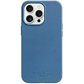 Eco by GranolaGear - Eco-Friendly Phone Case for iPhone 16 Pro - Biodegradable, Compostable, Plastic-Free, Made from Plants - Pacific Blue